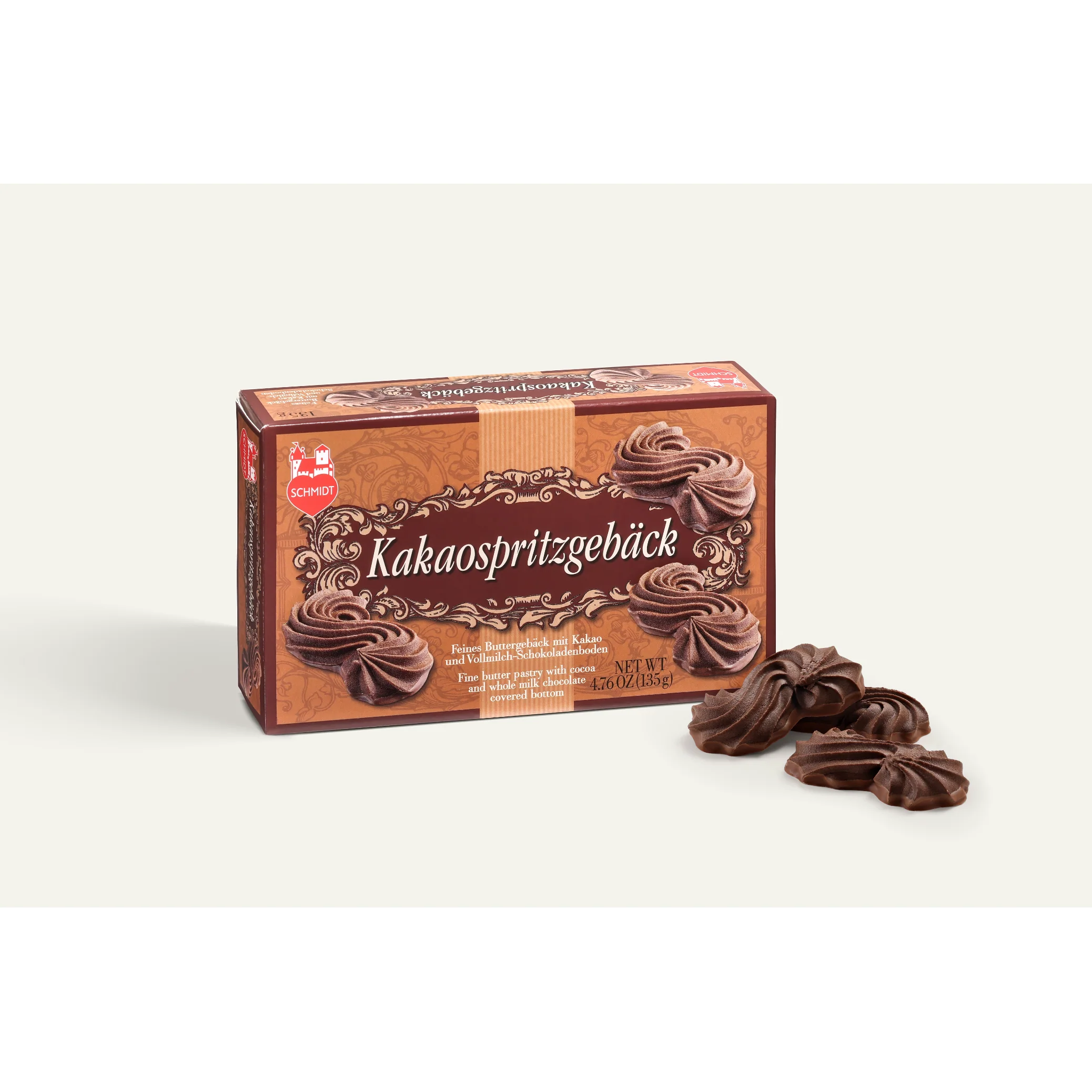 Lebkuchen Schmidt Cocoa Shortbread Biscuits - Image 3