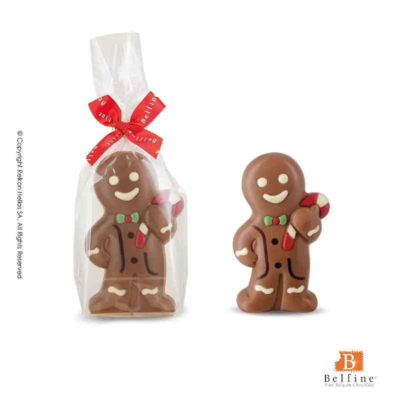 Belfine Mr. Ginger Milk Chocolate Lollipop - Image 2
