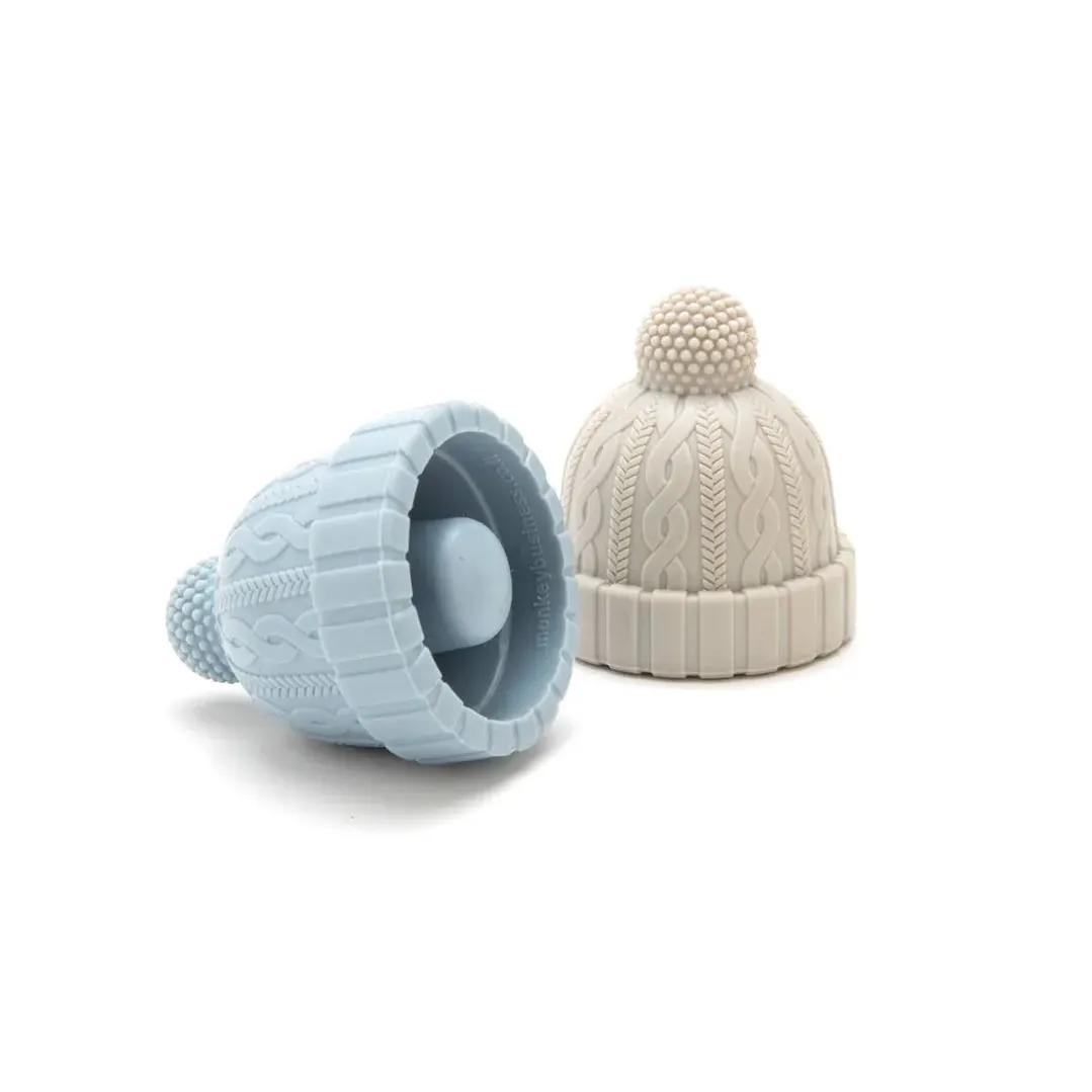 Blue & Grey Beanie - Pack of 2 | Bottle Stoppers - Image 3