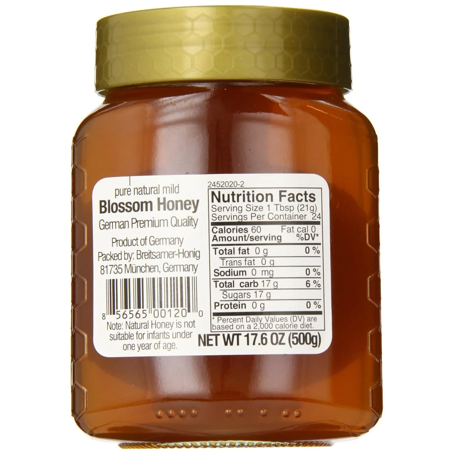 Breitsamer Honig Golden Selection Raw Honey. - Image 4
