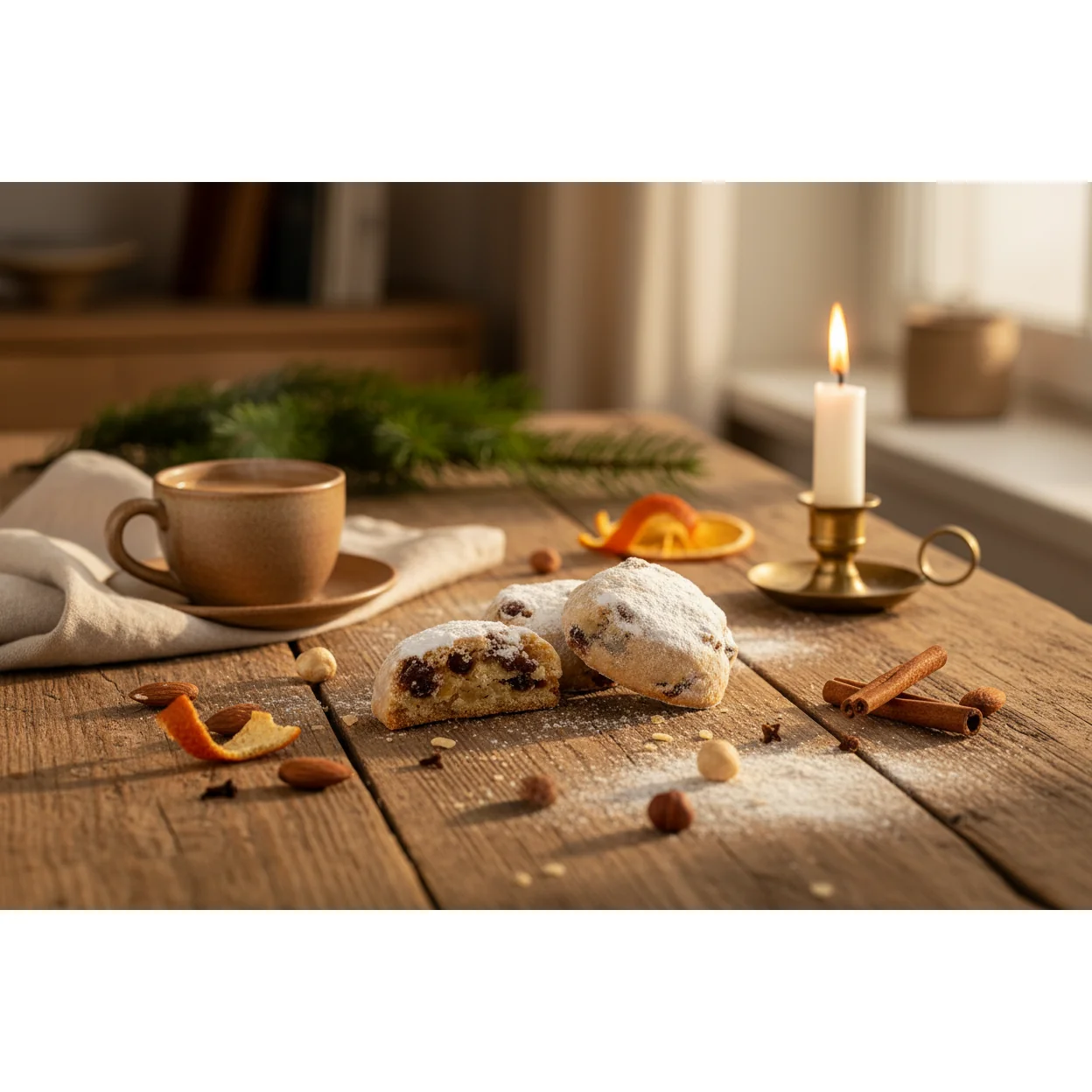 Christmas Market Marzipan Stollen Confectionery - Image 4