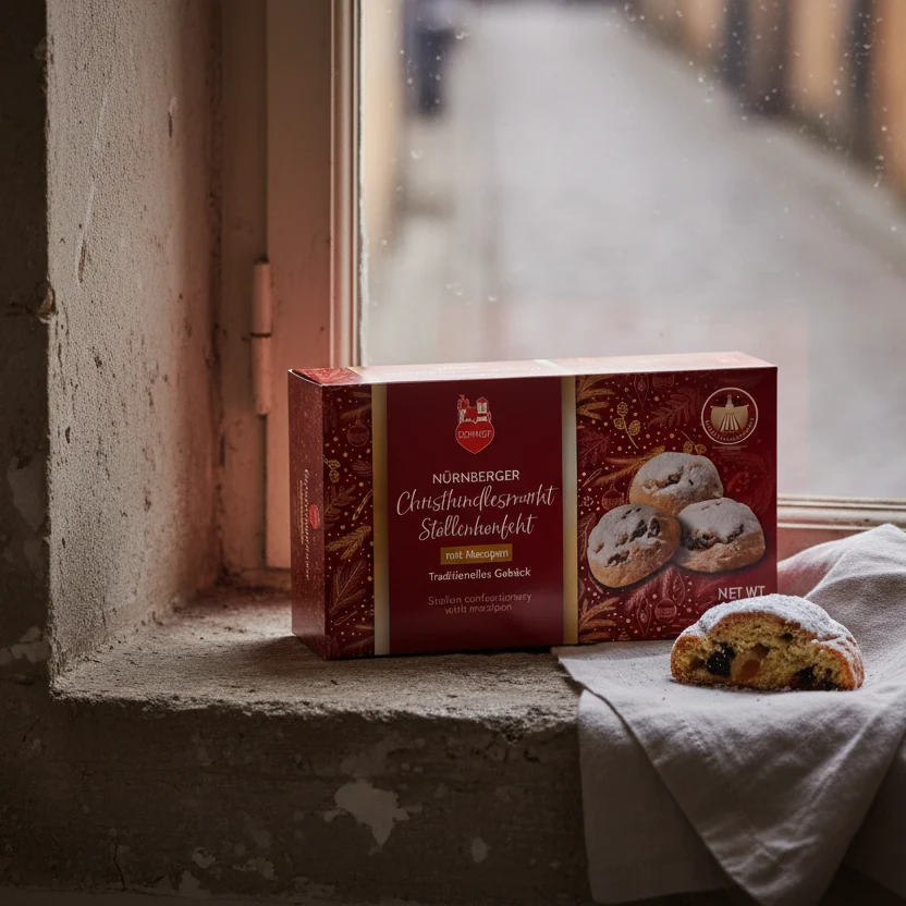Christmas Market Marzipan Stollen Confectionery - Image 6
