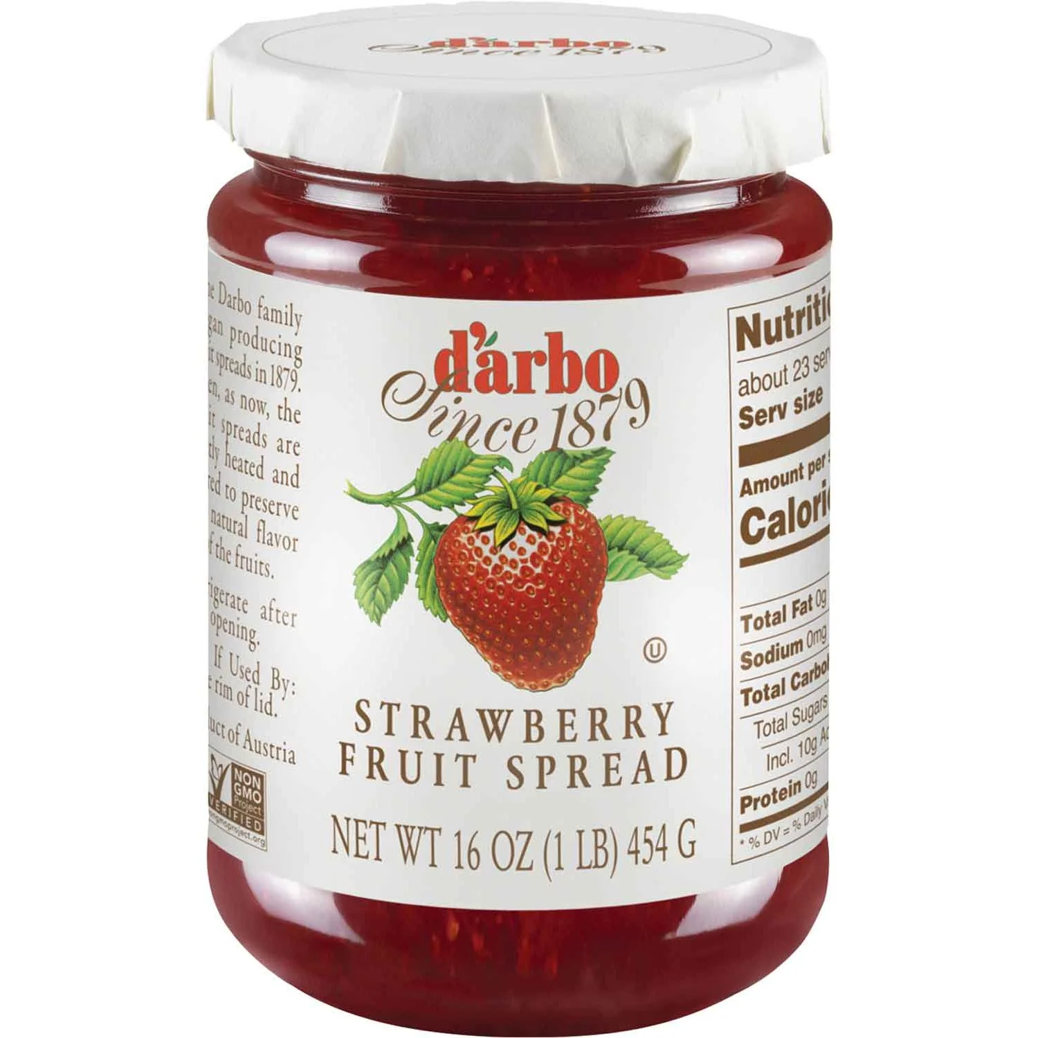 D'Arbo Strawberry Fruit Spread