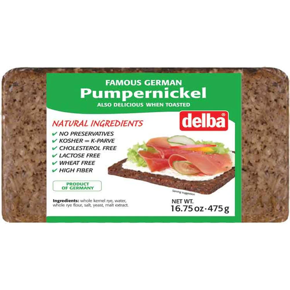 Delba German Pumpernickel Bread - Image 2
