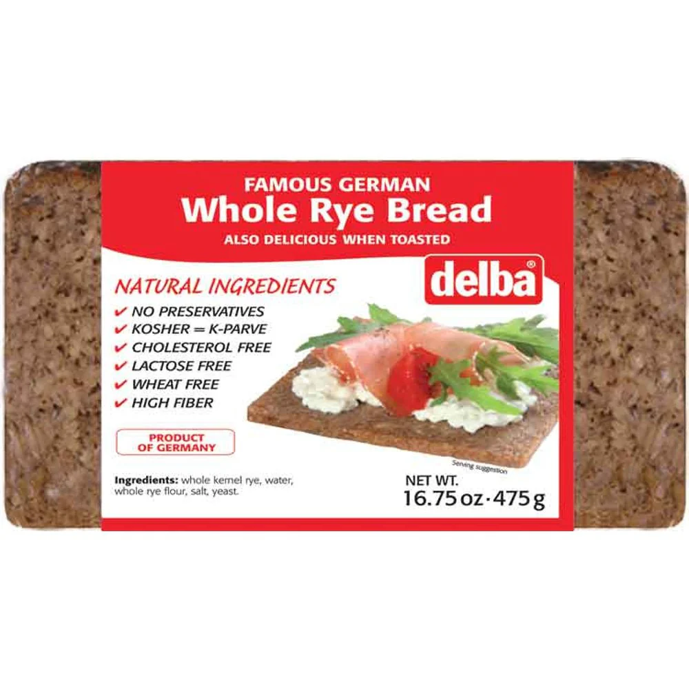 Delba German Whole Rye Bread - Image 2