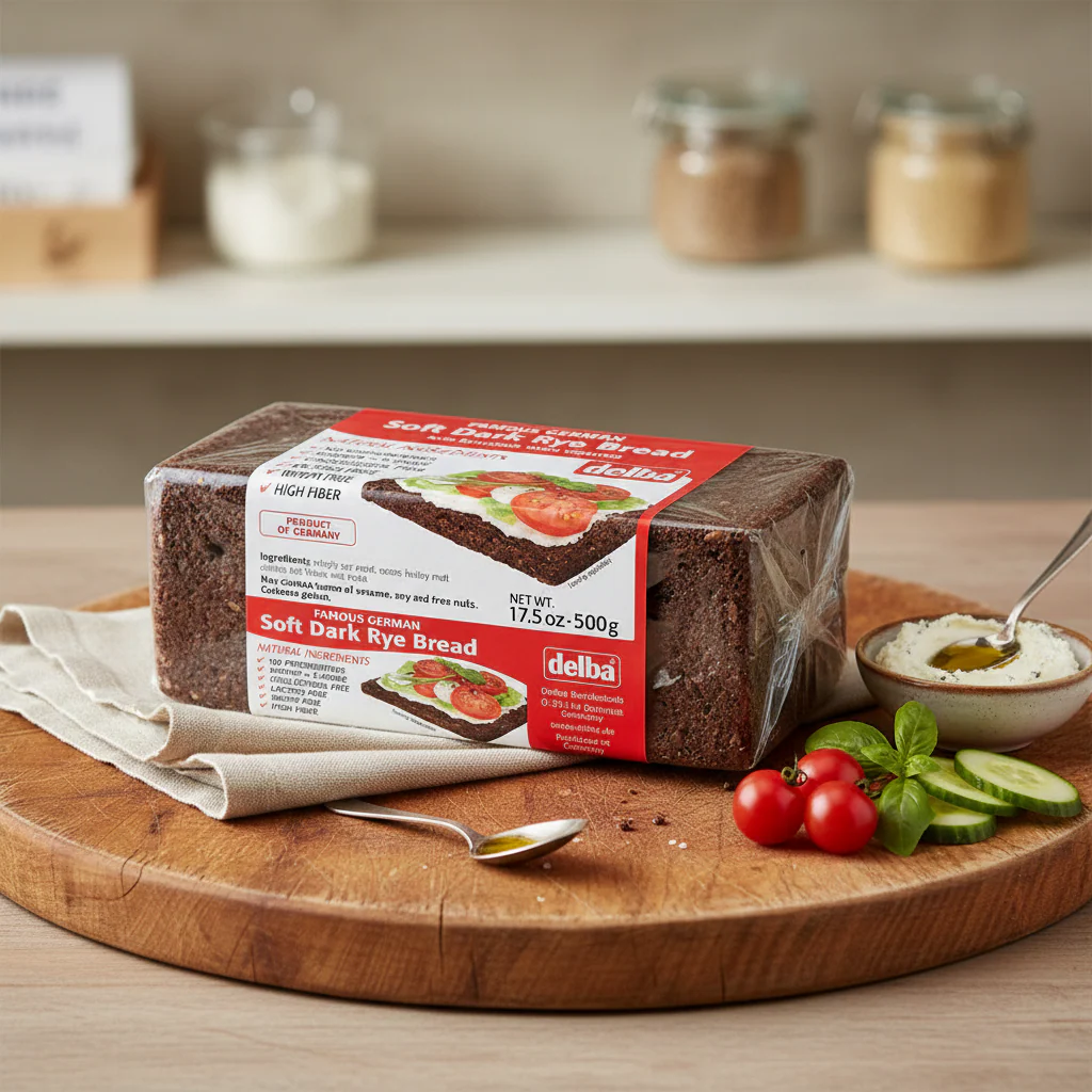 Delba Soft Dark Rye Bread