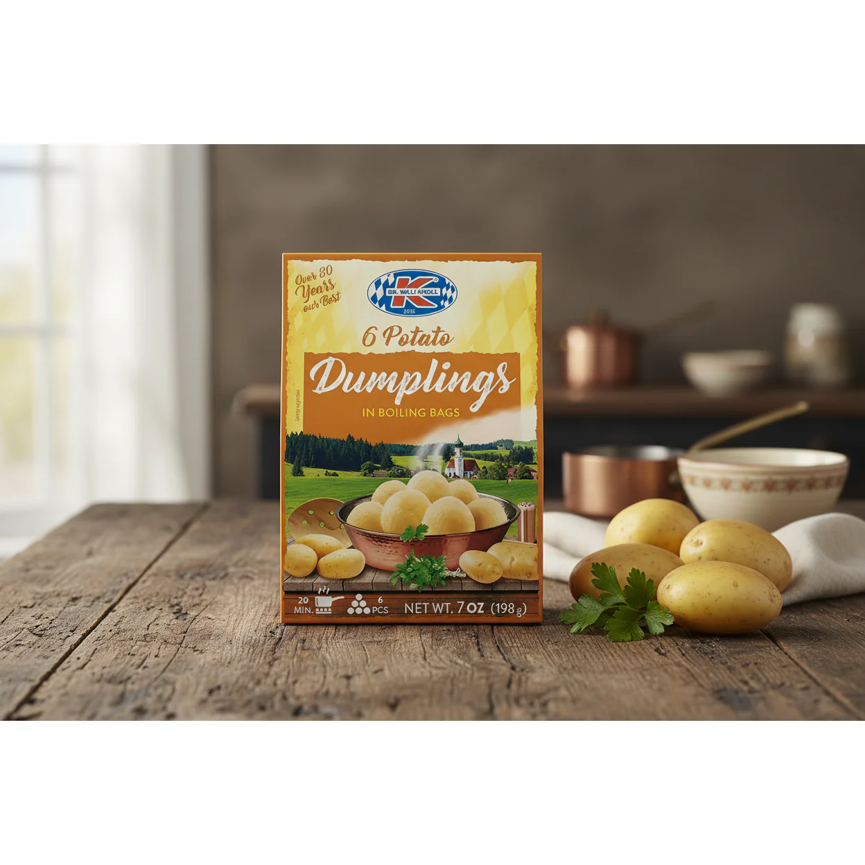 Dr. Knoll Potato Dumpling H&H in Bags 6'S