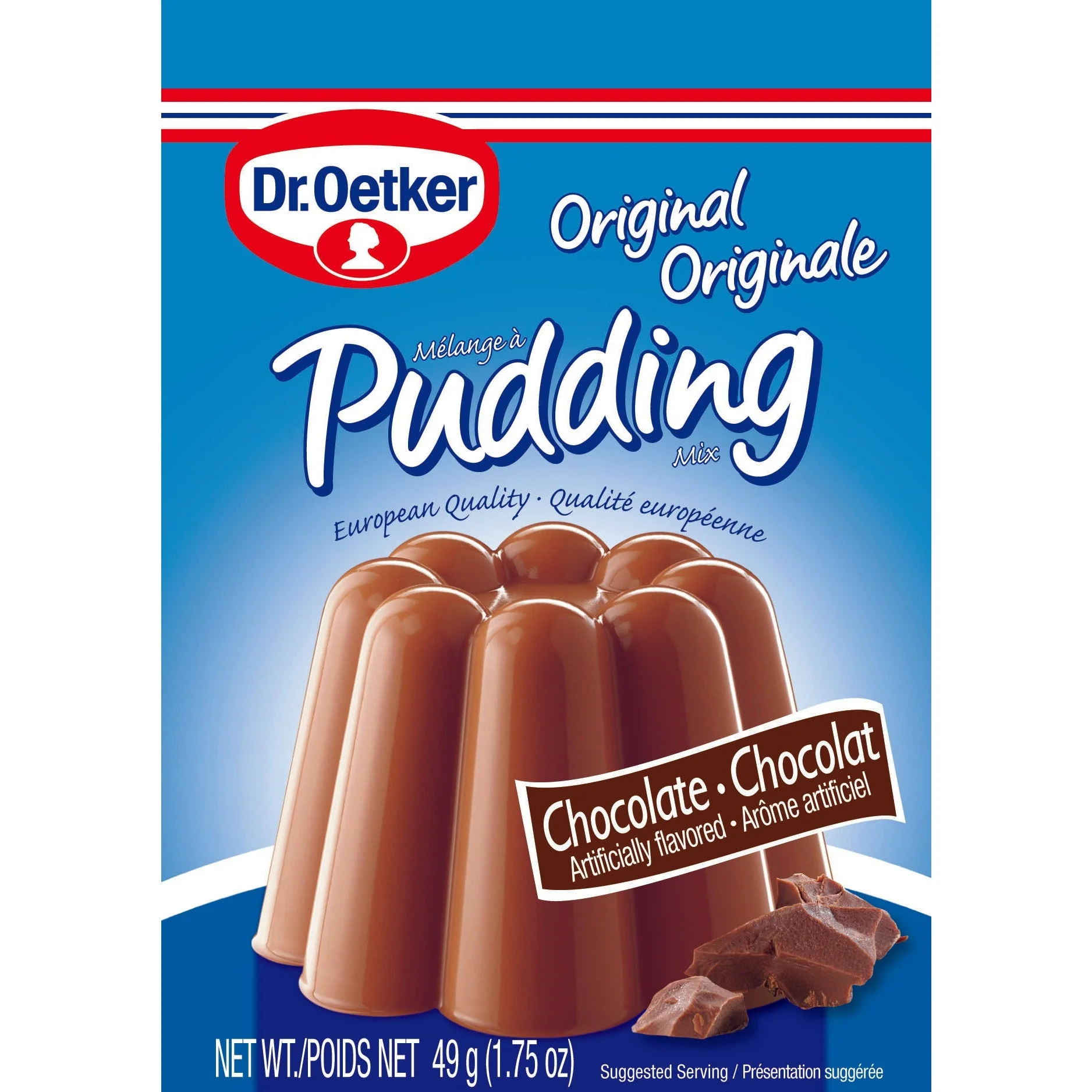 Dr. Oetker Original Chocolate Pudding, 3 Pouch Pack - Image 2