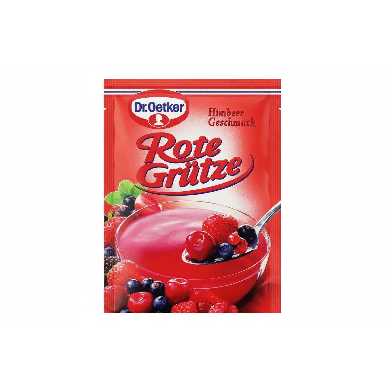 Dr. Oetker Raspberry Rote Grutze - 3 Pouch Pack - Image 2