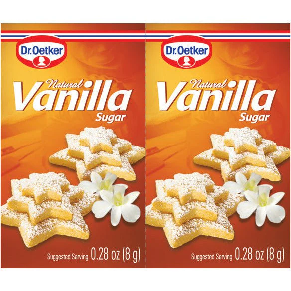 Dr. Oetker Natural Vanilla Sugar - 6 Pouch Pack - Image 2