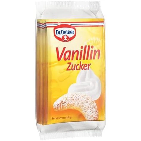 Dr. Oetker Vanillin Zucker 10 Pack - Image 2
