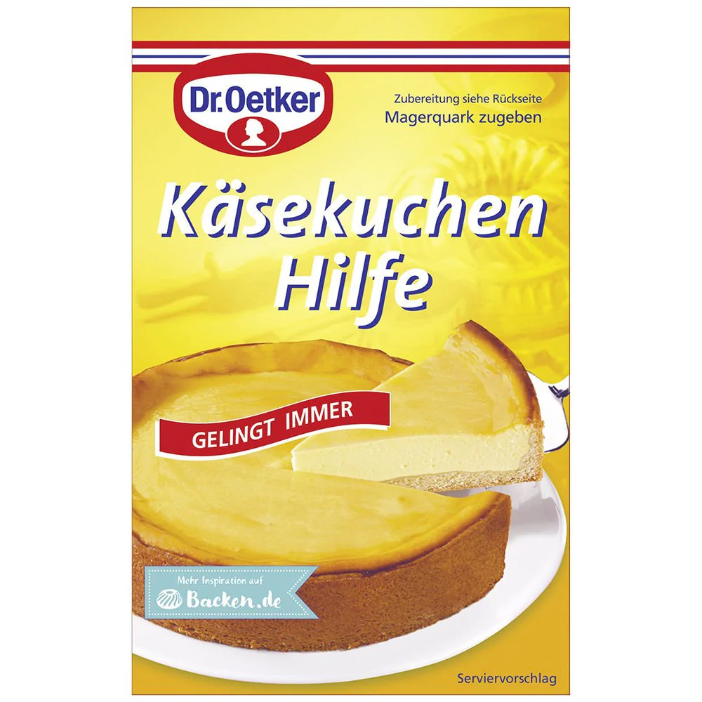Dr. Oetker Kaese Kuchen Hilfe (Cheesecake Helper) - Image 2