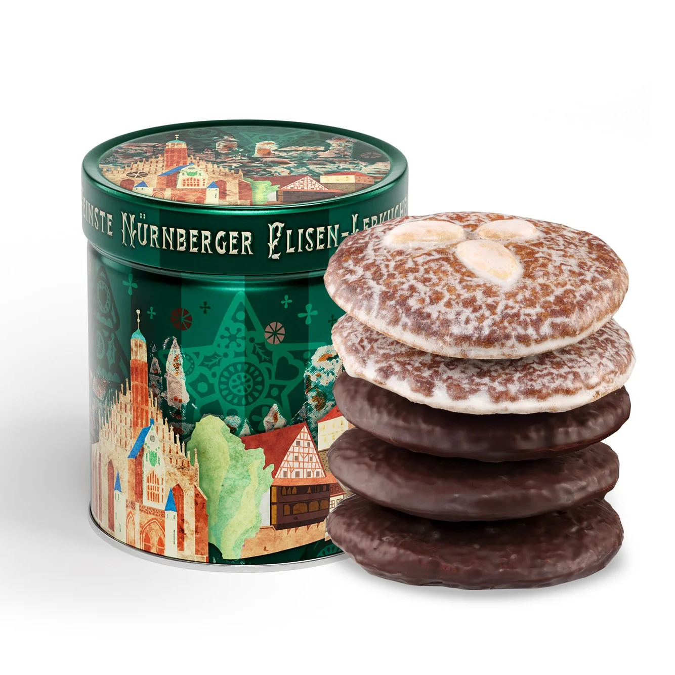 Lebkuchen Schmidt Elisen Tin – Nuremberg Old Town 2026 - Image 2