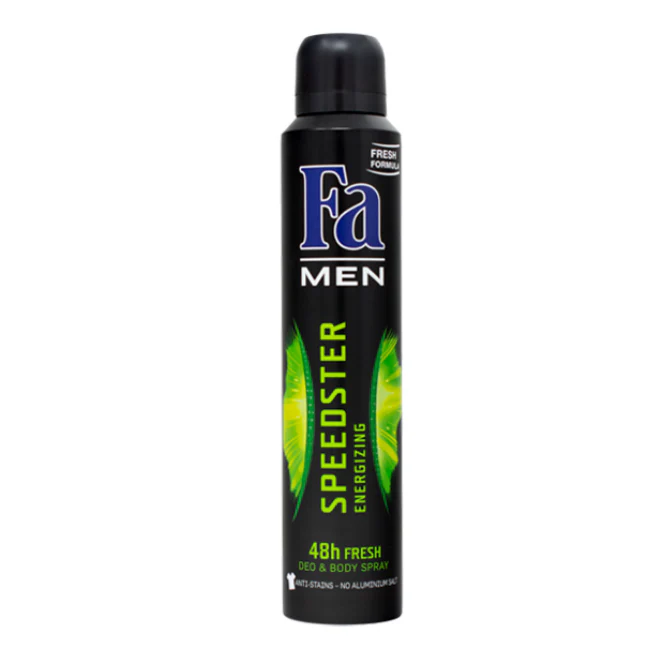 Fa Men's Spray Speedster Deodorant 150ml - Image 2