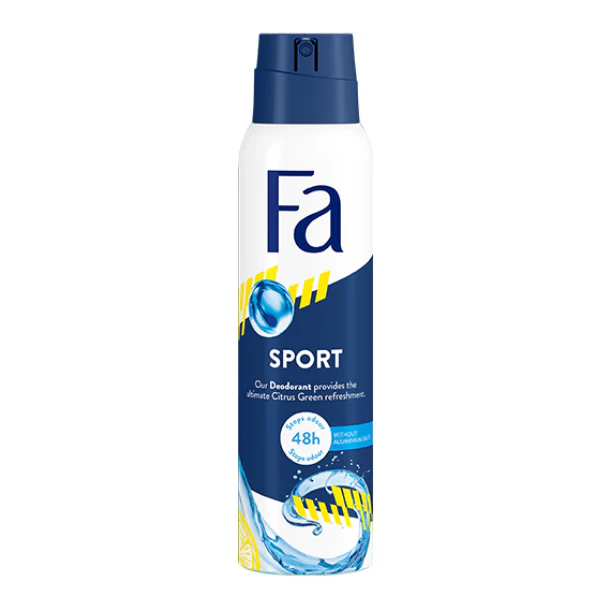 Fa Sport Deodorant Spray 150ml - Image 2