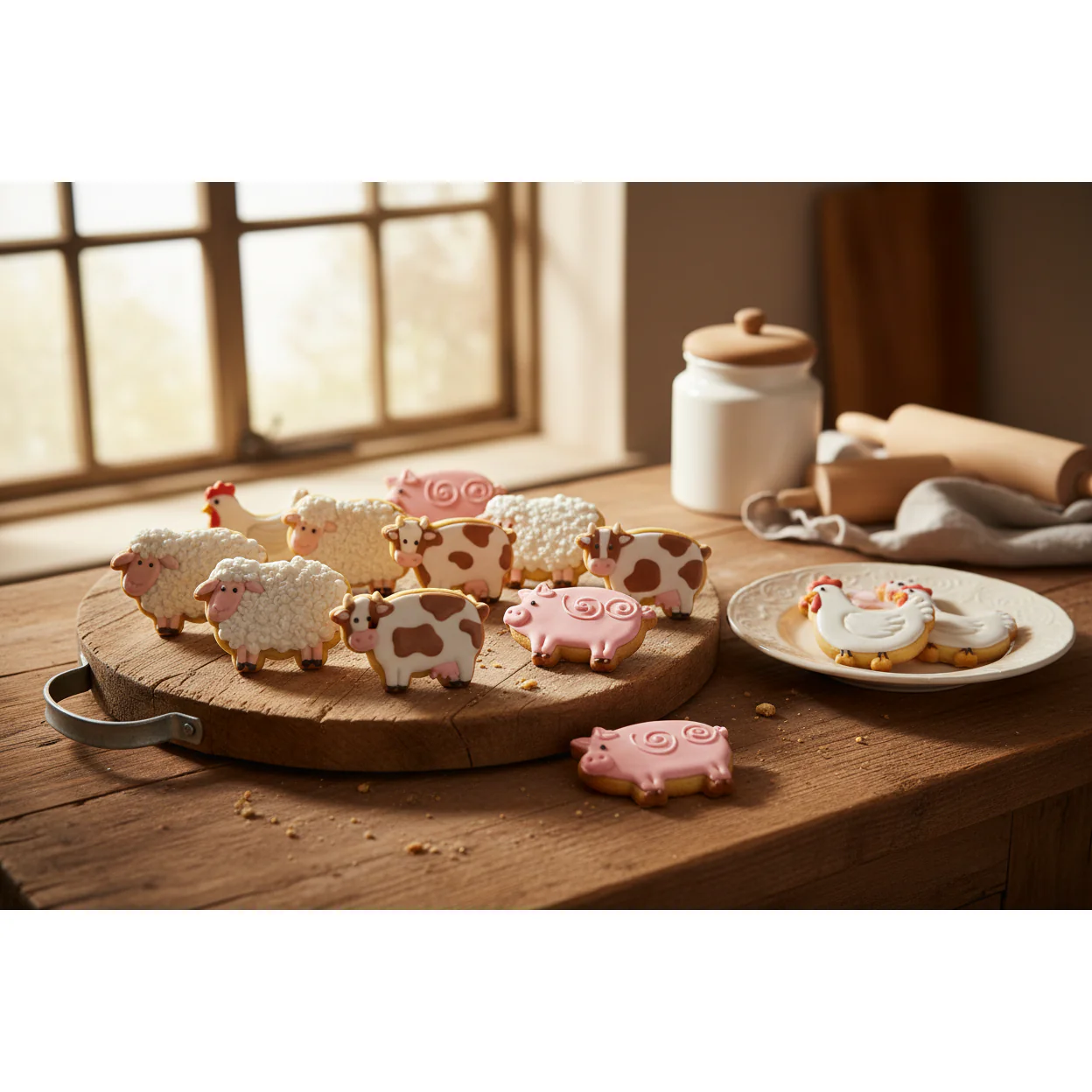 Farm Animal Cookie Cutter Set, 7-Piece - Image 2