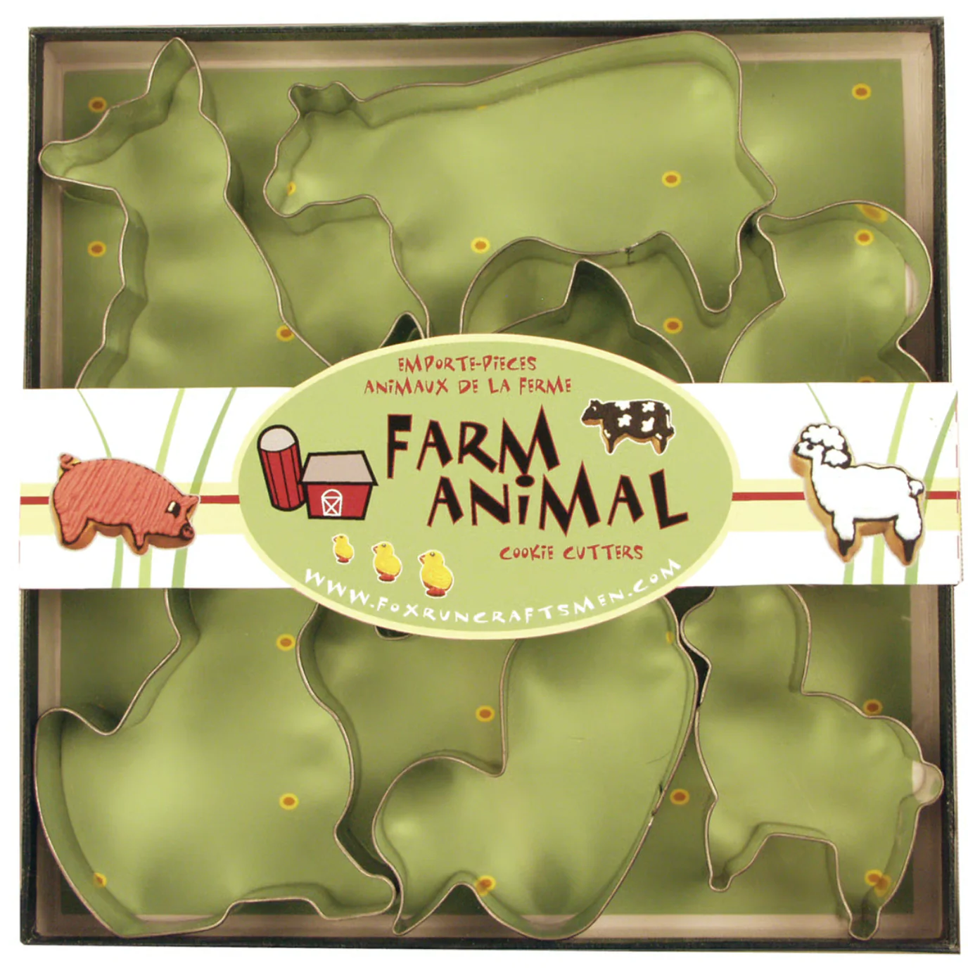 Farm Animal Cookie Cutter Set, 7-Piece - Image 3