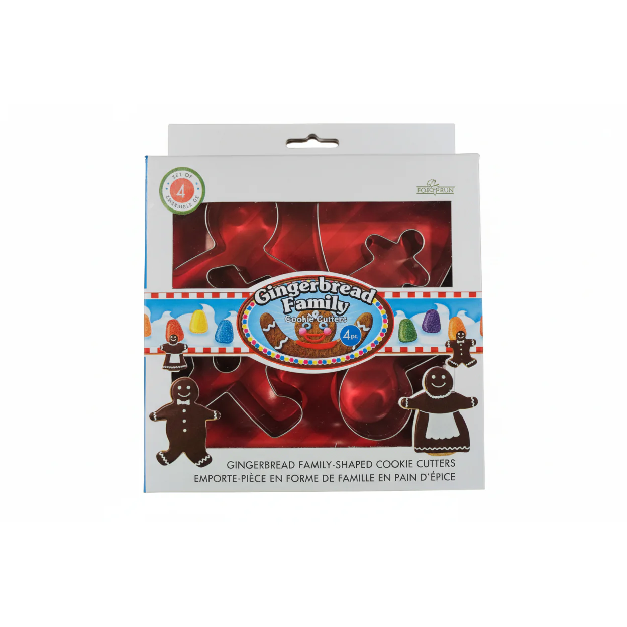 Gingerbread Family Cookie Cutter Set, 4-Piece - Image 3