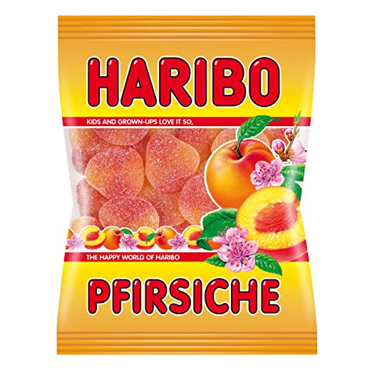 Haribo Peaches (Pfirisiche) Gummi Candy