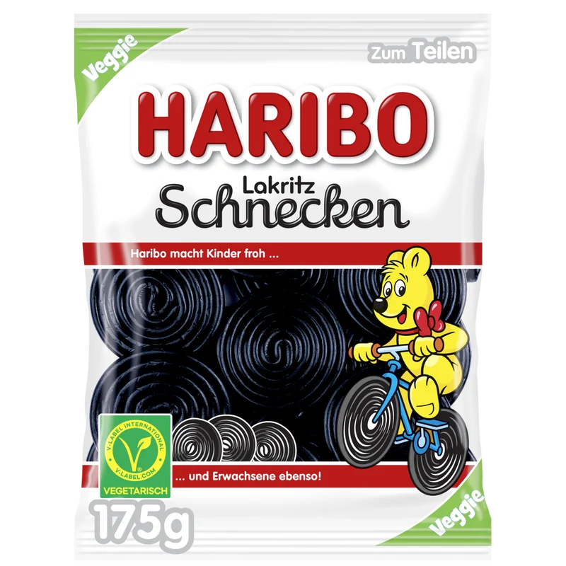 Haribo Rotella Lakritz Schnecken