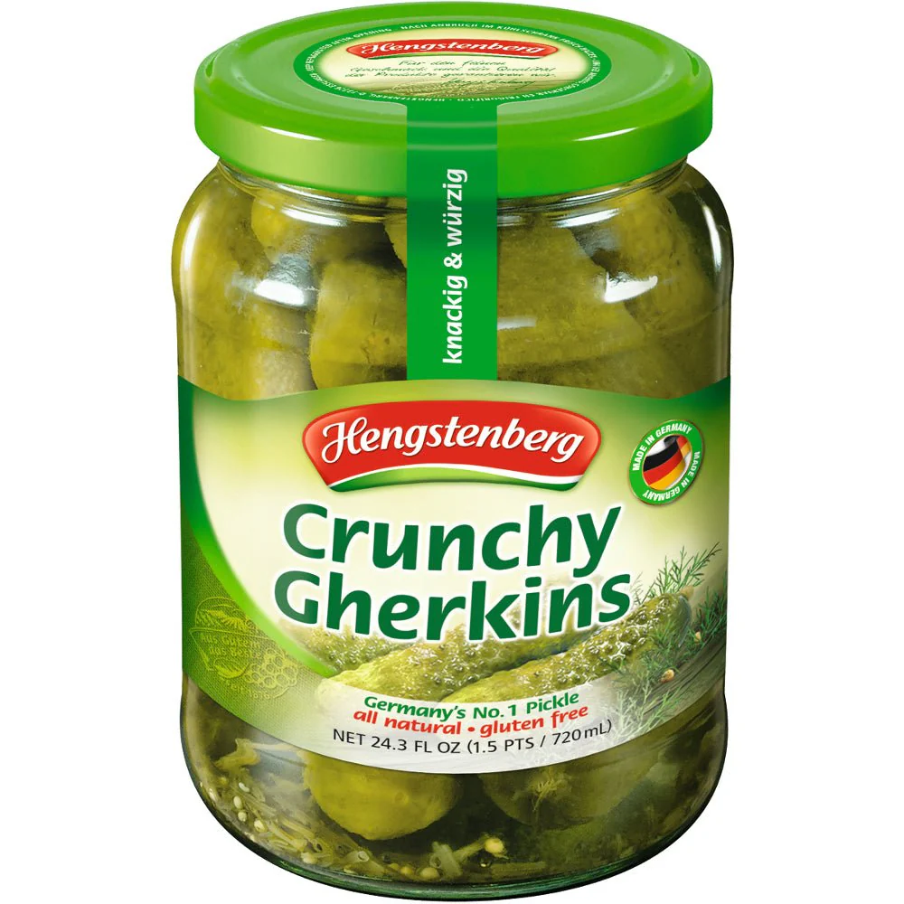 Hengstenberg Crunchy Gherkins - Image 2