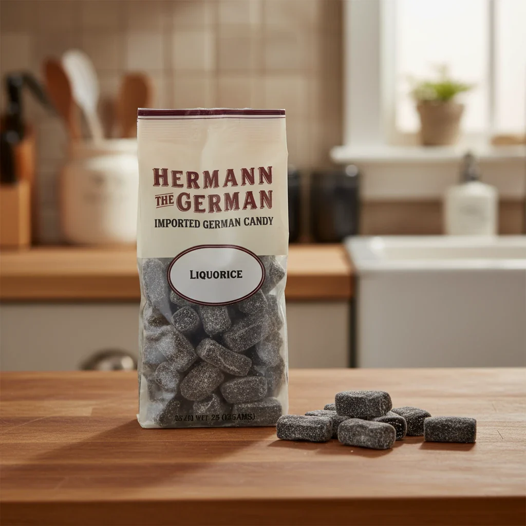 Hermann the German Licorice Hard Candy