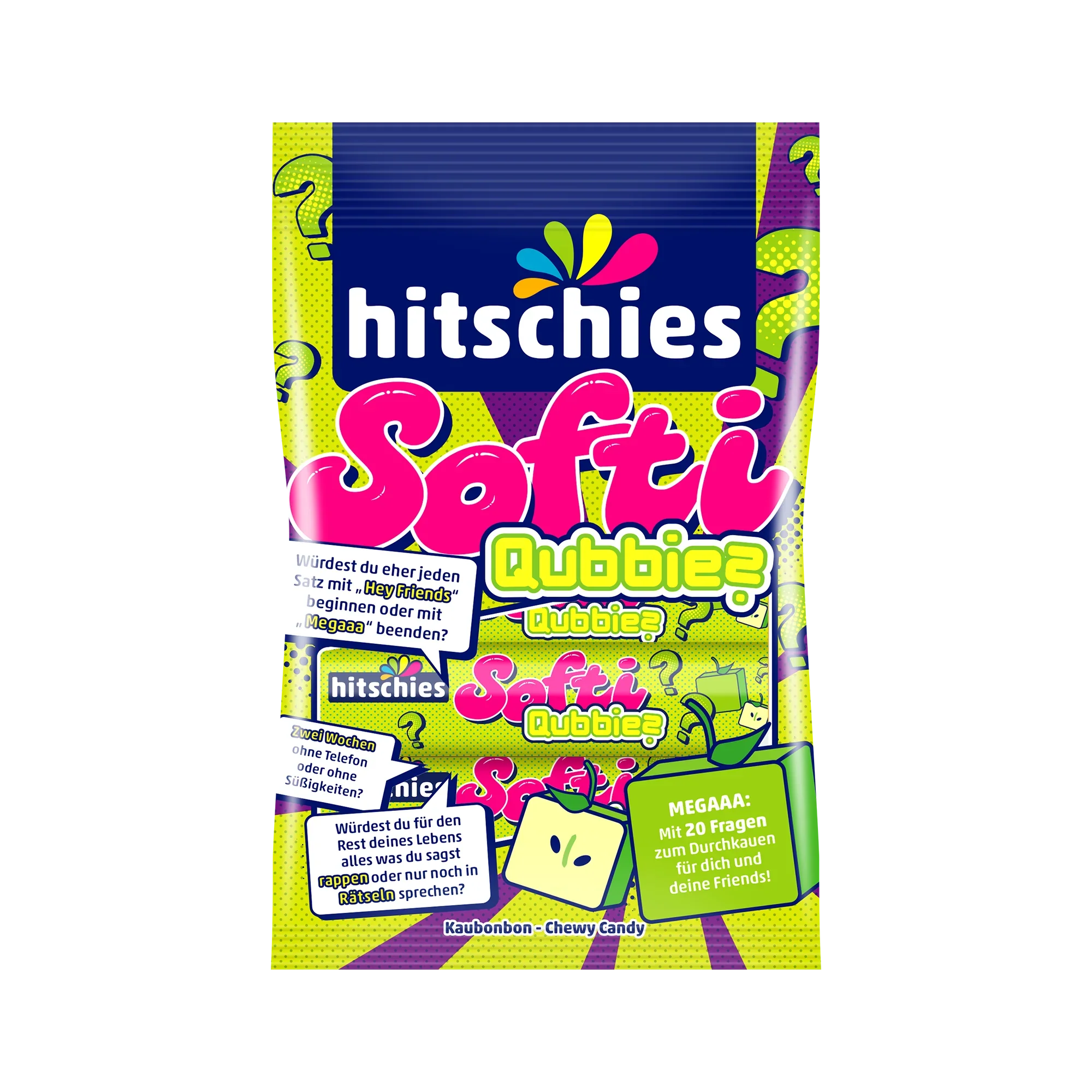Hitschies Softi Qubbies Apple 80g