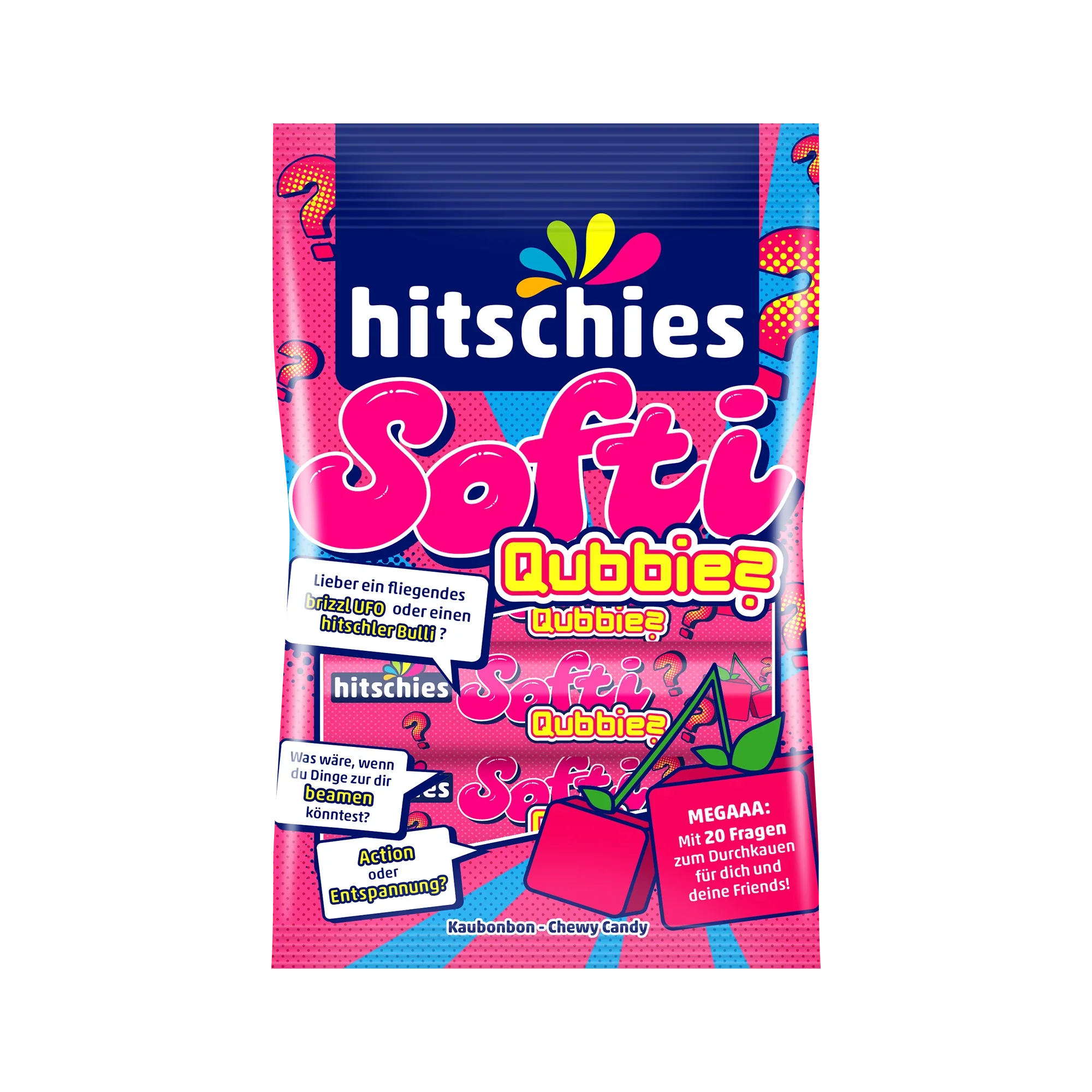 Hitschies Softi Qubbies Cherry 80g