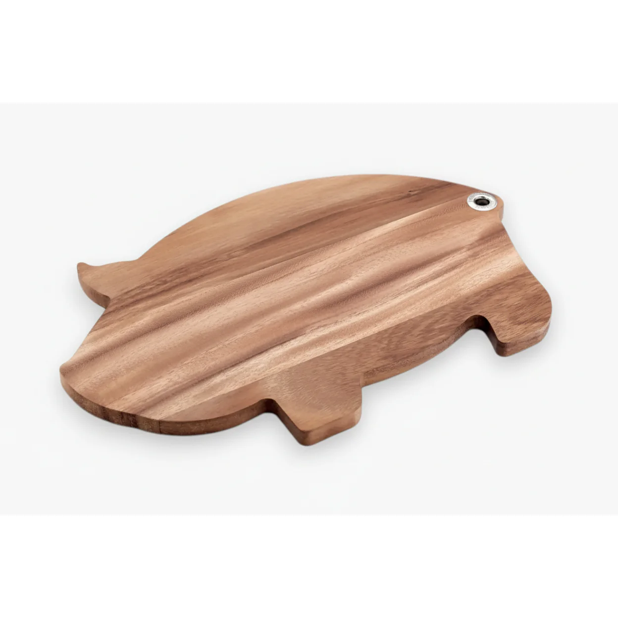 Ironwood Pig Shaped Serving Board, Acacia Wood - Image 3