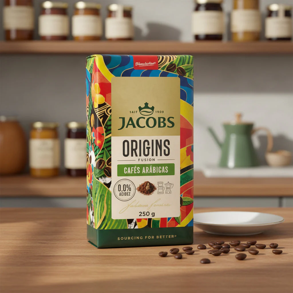 Jacobs Origins Brazil & Columbia Coffee (Ground)