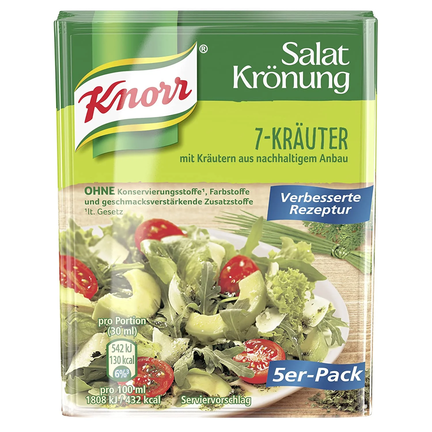 Knorr 7-Krauter (7-Herb Salad Seasoning) - Image 2