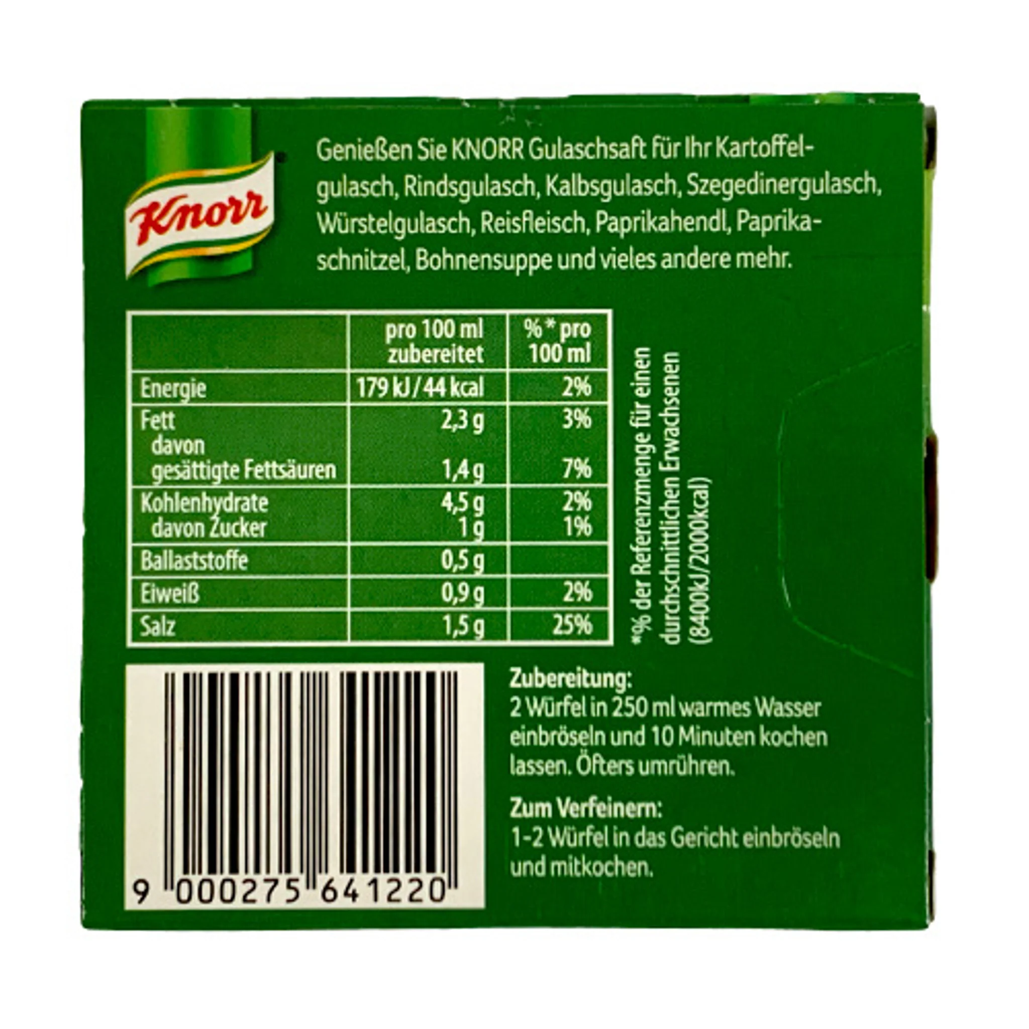 Knorr Hungarian Goulash Gravy Cubes - Image 2