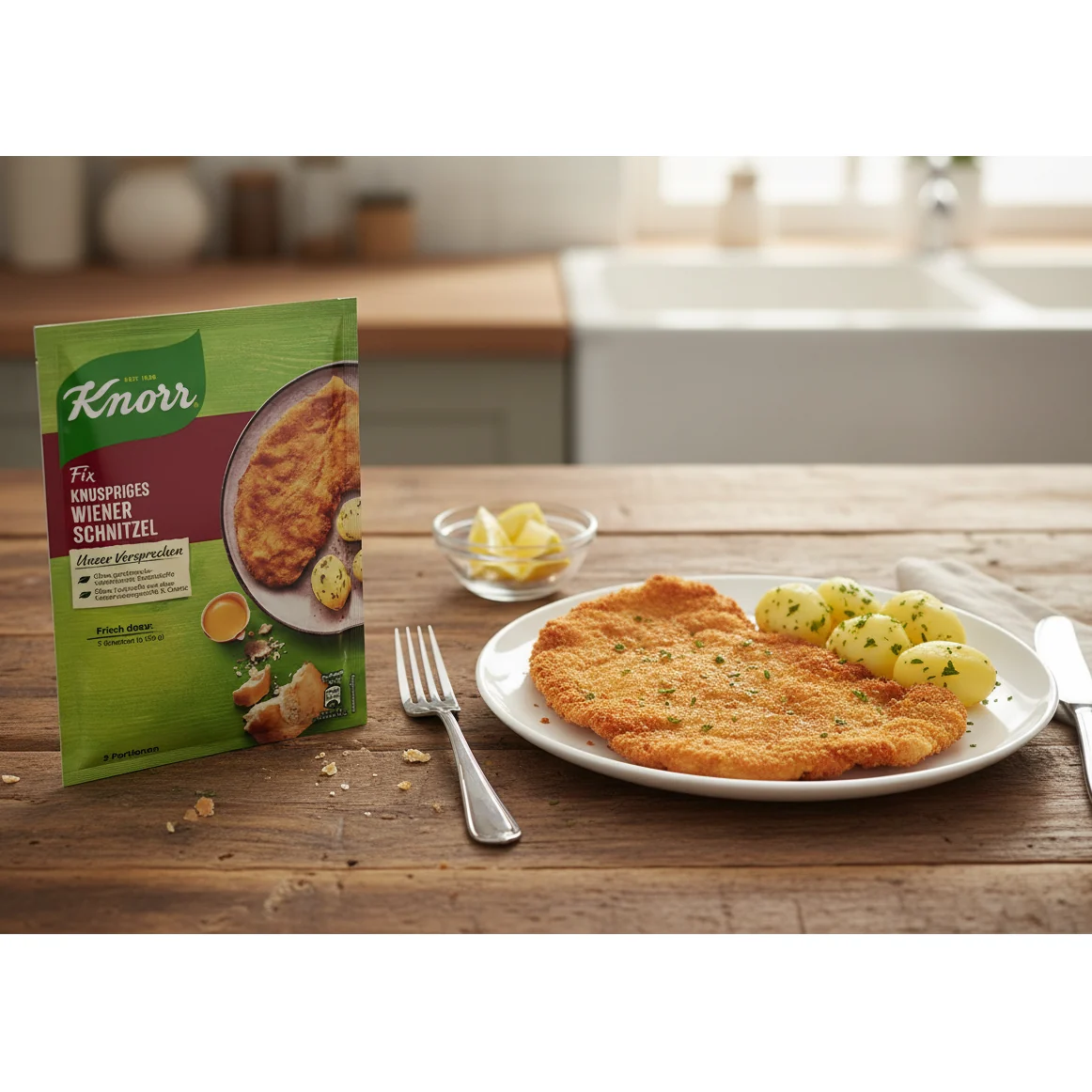 Knorr Knuspriges (Crispy) Wiener Schnitzel