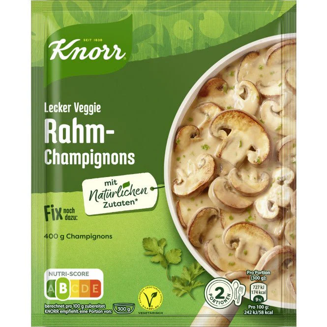 Knorr Rahm-Champignons (Lecker Veggie) - Image 2