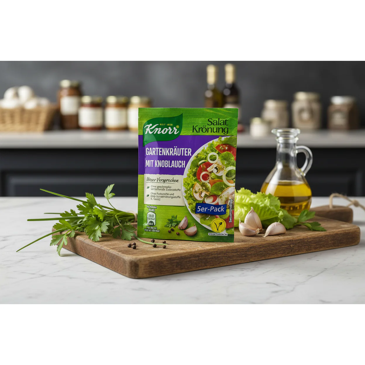 Knorr Salat Krönung GartenKrauter with Knoblauch (Garlic)