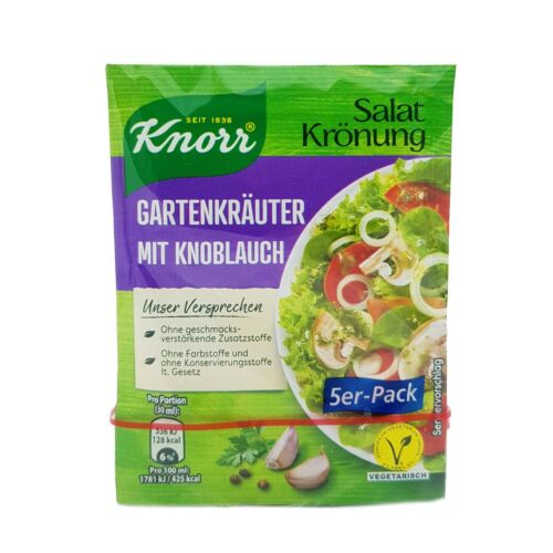 Knorr Salat Krönung GartenKrauter with Knoblauch (Garlic) - Image 2