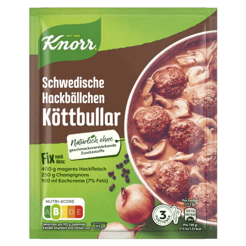 Knorr Schwedische Hackbällchen Köttbullar (Meatballs) - Image 2