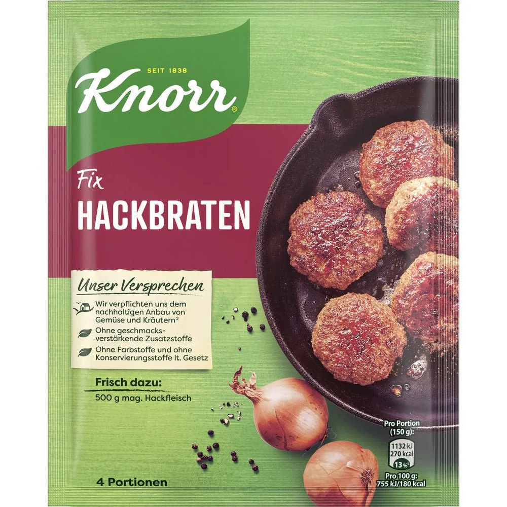 Knorr Spices for Hackbraten - Image 2