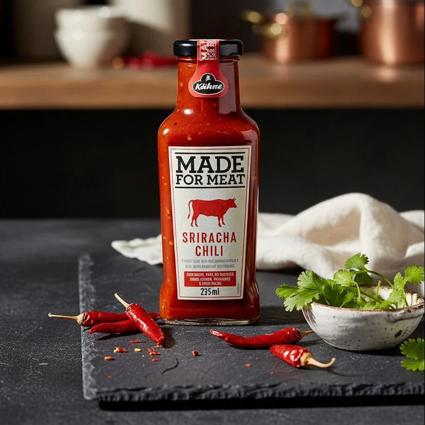 Kuhne (Made for Meat) Sriracha Hot Chili Sauce