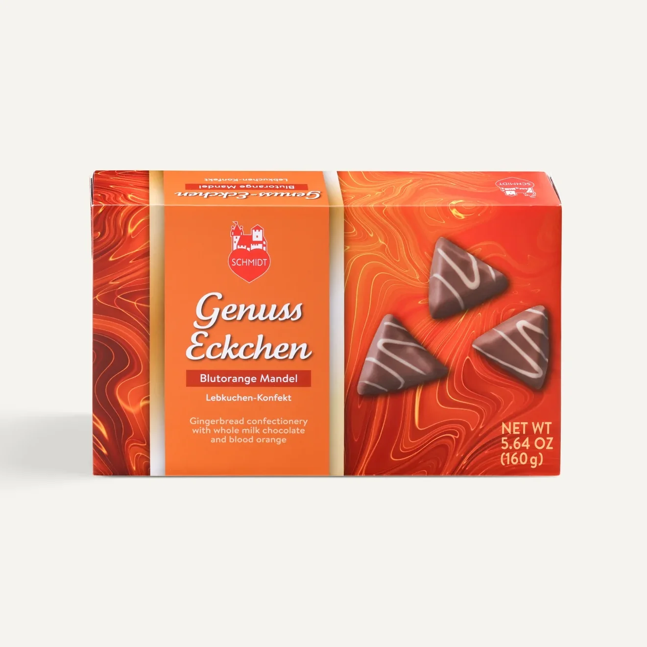Lebkuchen Schmidt Blood Orange Genuss Eckchen NEW