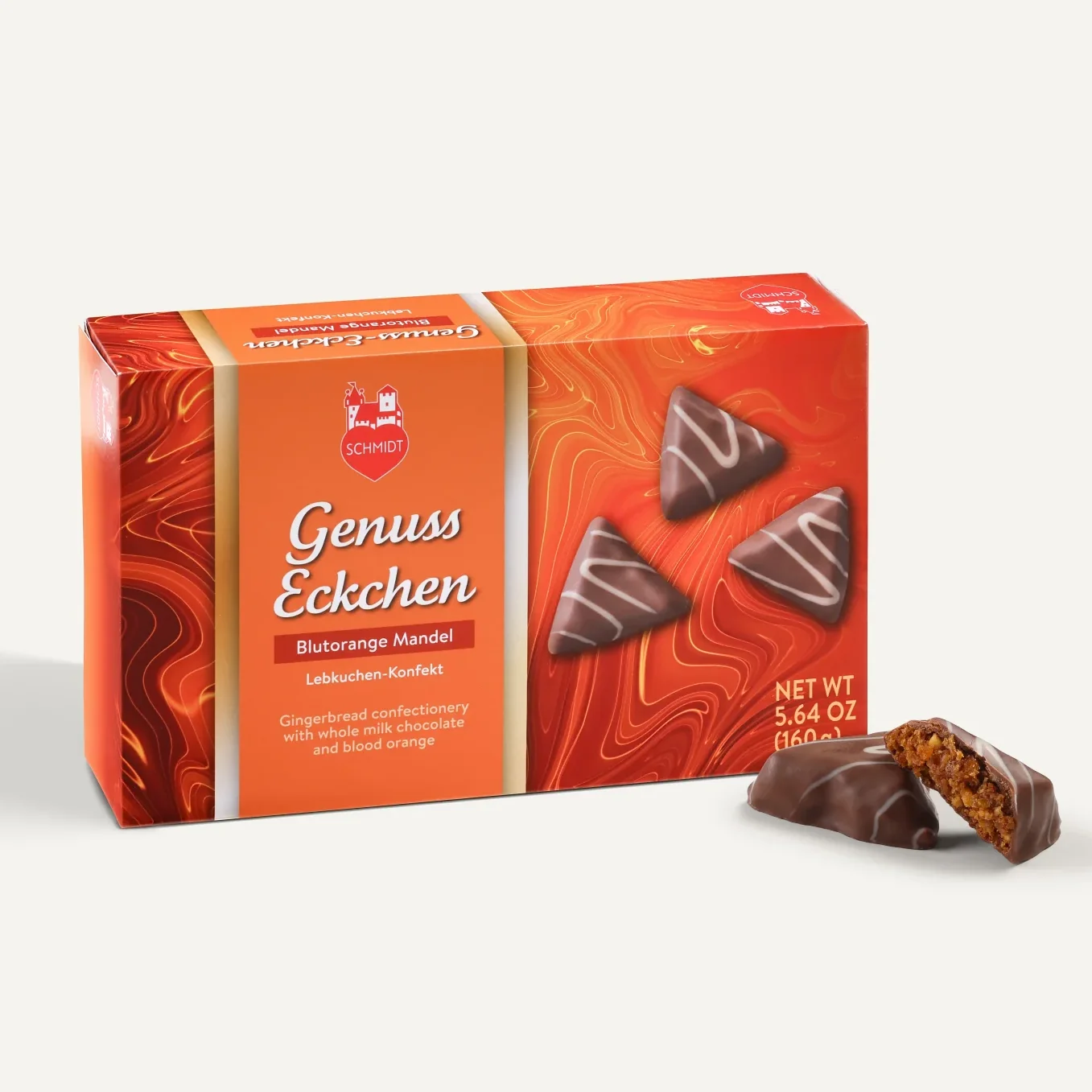 Lebkuchen Schmidt Blood Orange Genuss Eckchen NEW - Image 2