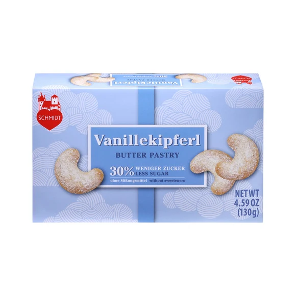 Lebkuchen Schmidt Nuremberg Vanilla Crescents with 30% Less Sugar - Image 4