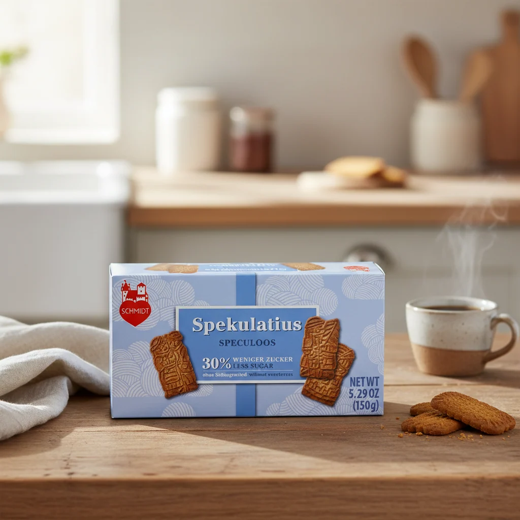 Lebkuchen Schmidt Spiced Spekulatius Reduced Sugar NEW - Image 2