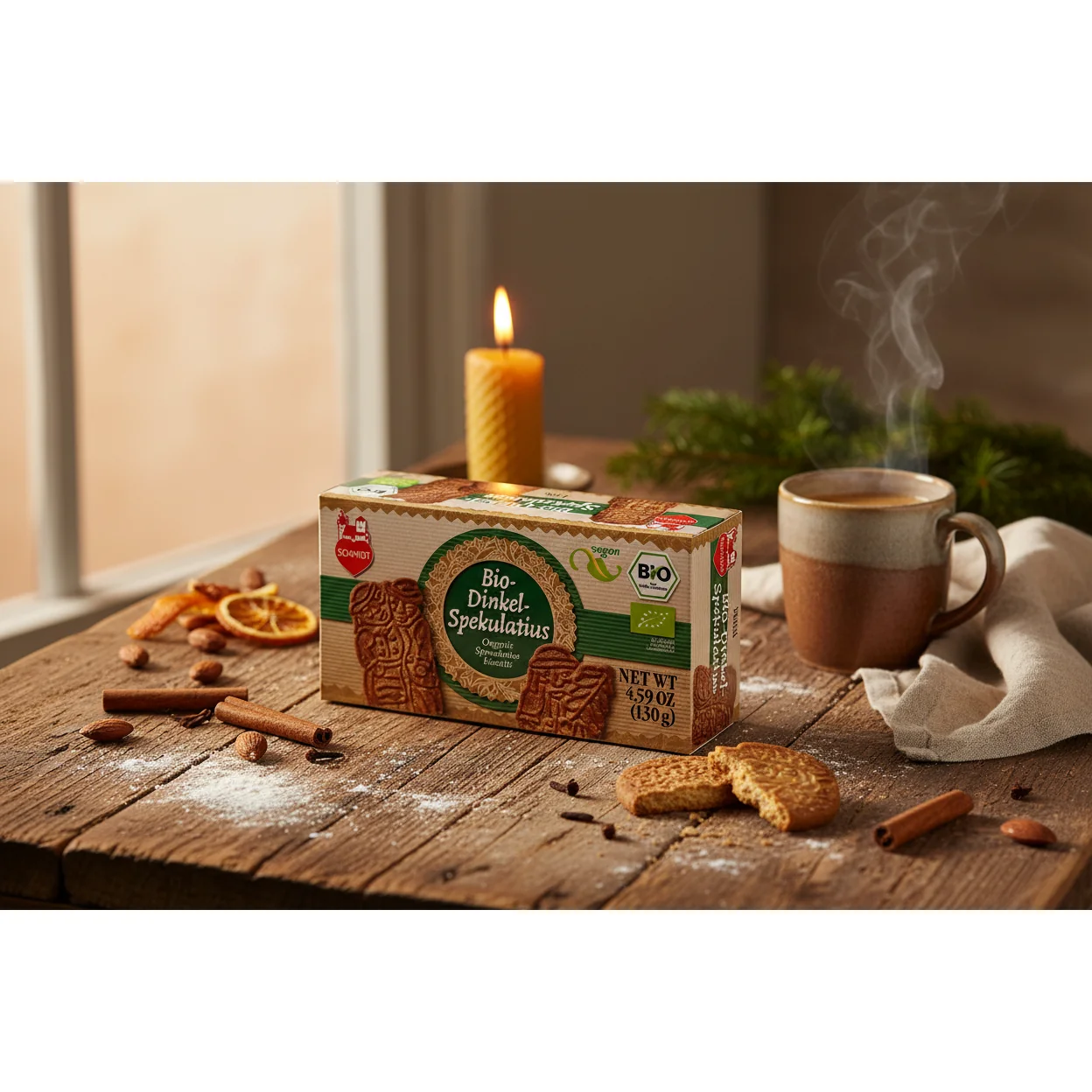 Lebkuchen Schmidt Organic Spelt Speculatius - Image 4