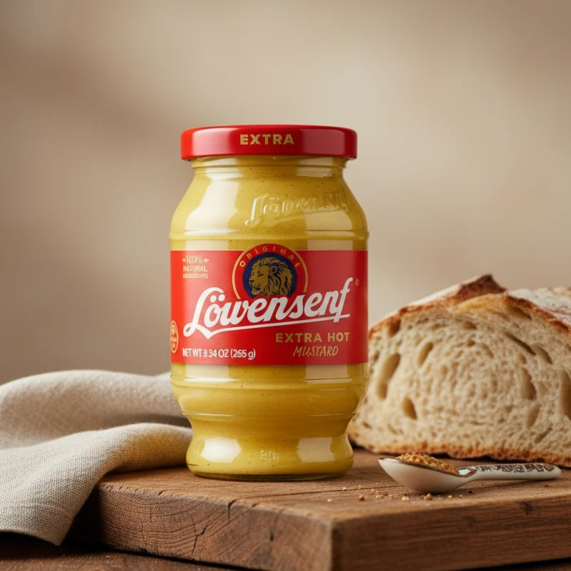 Lowensenf Extra Hot Mustard