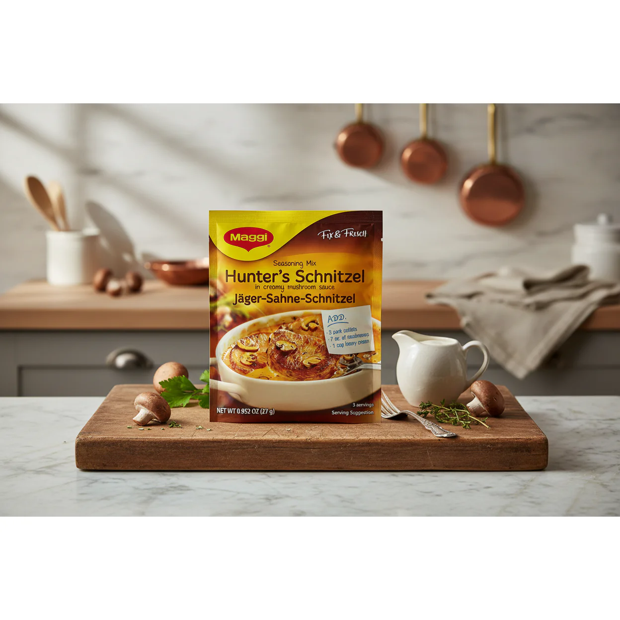 Maggi Jager Schnitzel (Hunter) Mix