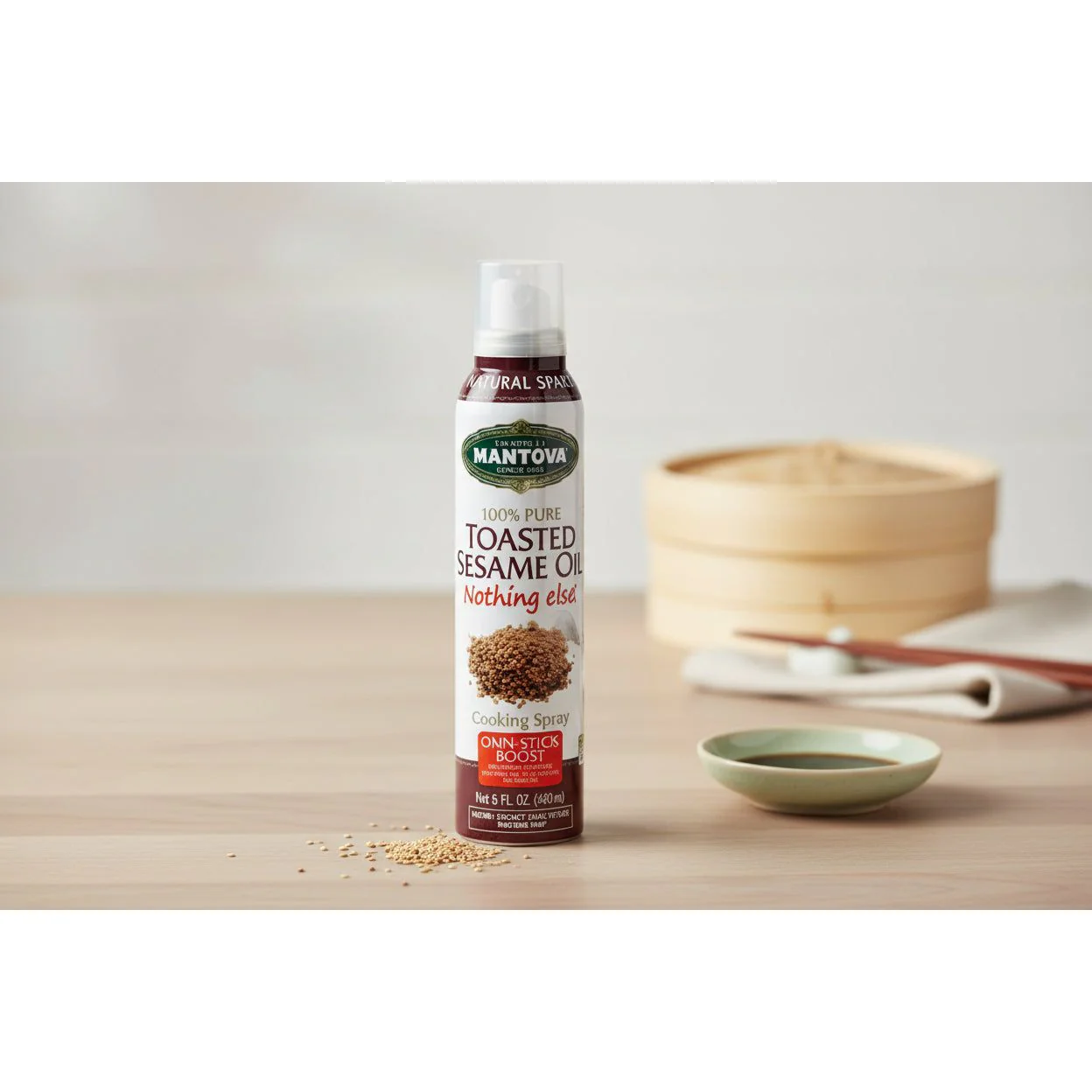 Mantova 100% Pure Toasted Sesame Oil Spray