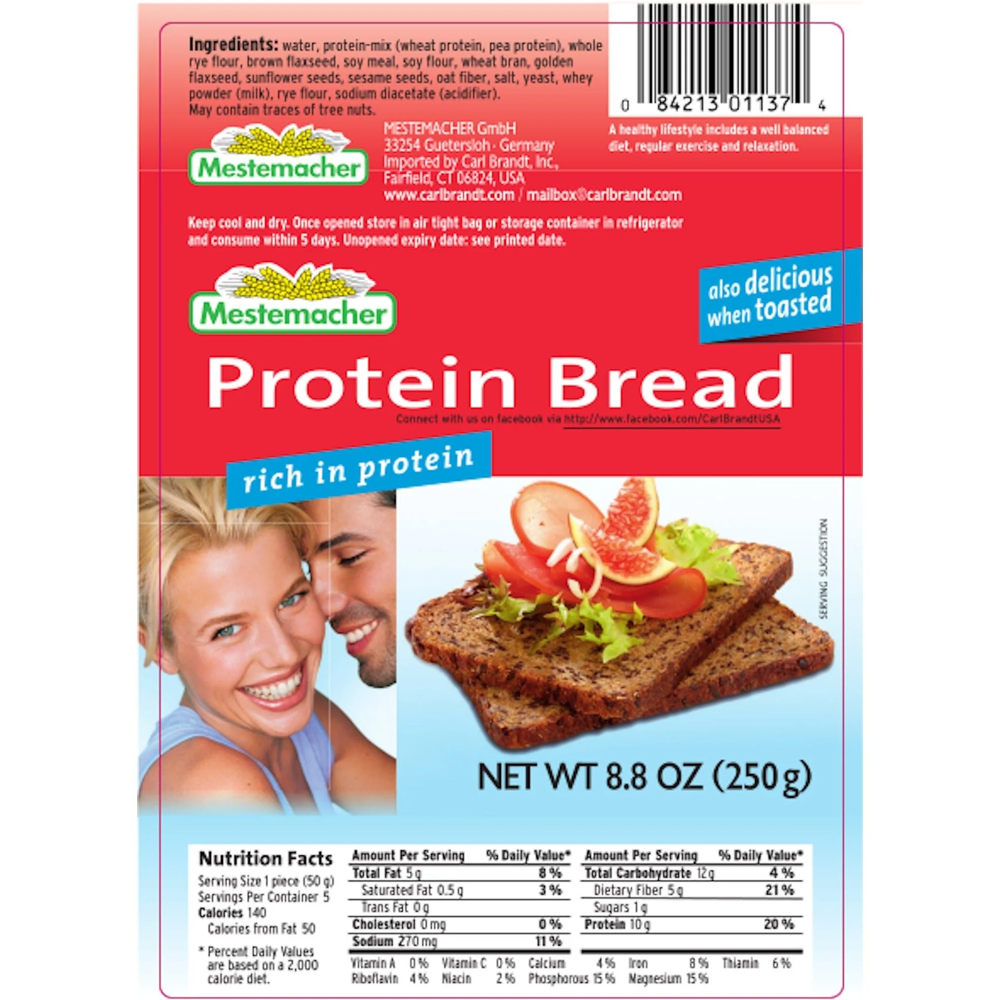 Mestemacher Protein Bread - Image 2