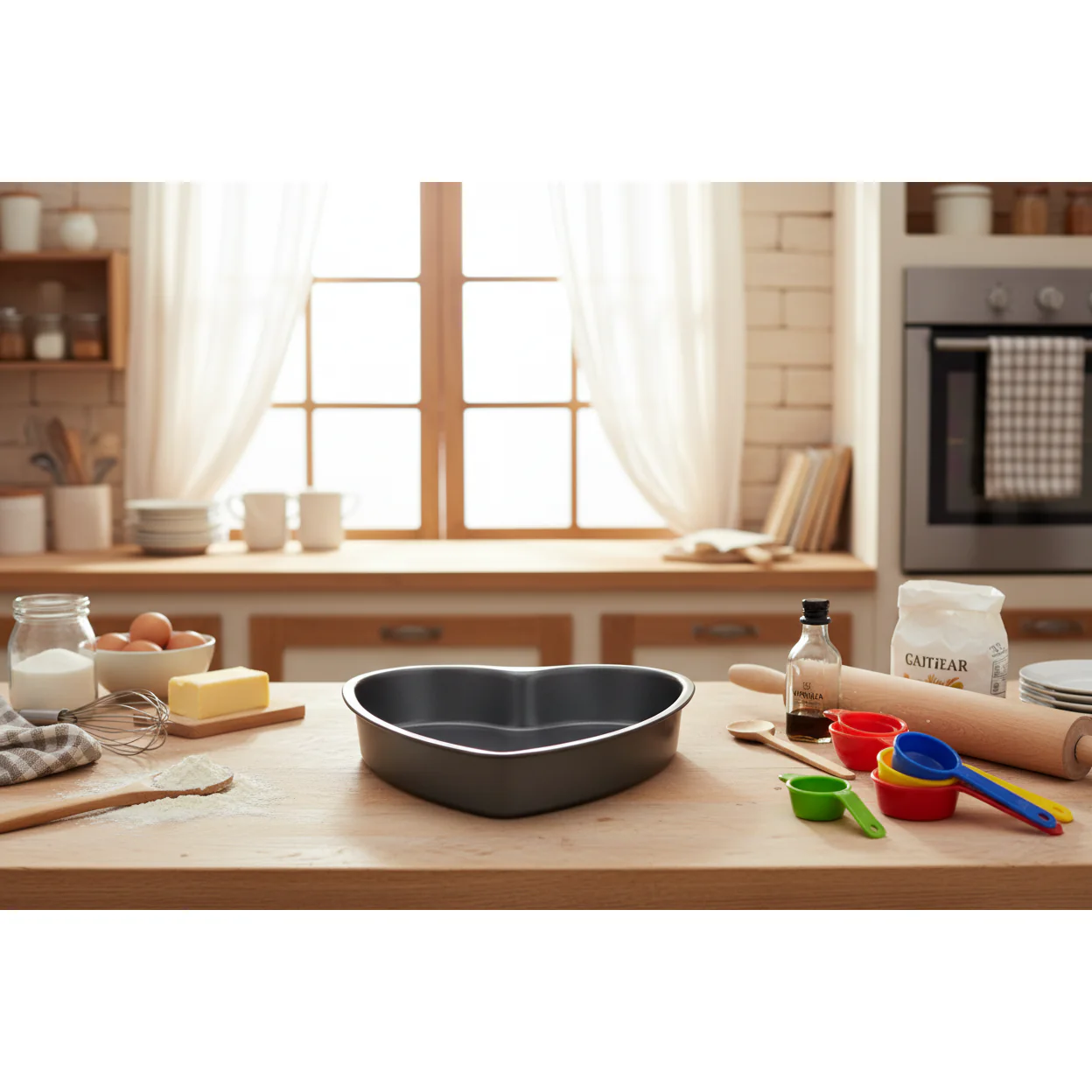 Non-Stick 8" Heart Pan - Image 3