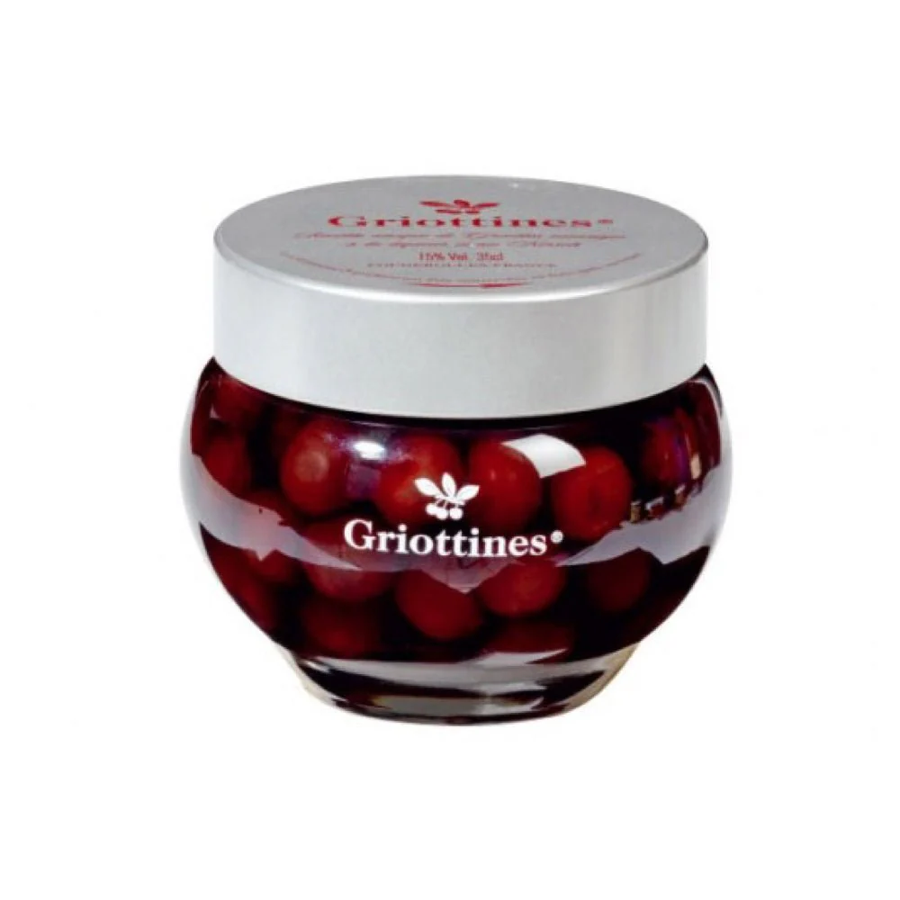 Peureux Griottines Cherries in Liqueur in Glass Jar - Image 3
